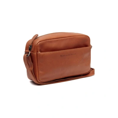Afbeelding van Leren Schoudertas Cognac Arona