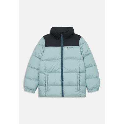 Afbeelding van Columbia Veste Puffect 2 pour jeune garçon, rouge montagne, noir, taille XXS