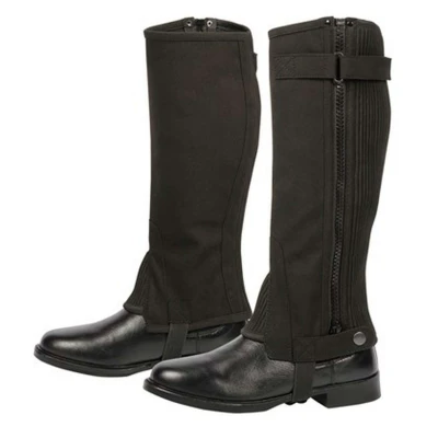 Afbeelding van Harry&#039;s Horse Chaps Amara Short Wide Zwart S