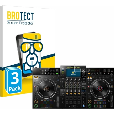 Afbeelding van BROTECT Screenprotector voor Pioneer XDJ XZ Folie Beschermfolie Beschermglas transparant (3 Stuks)