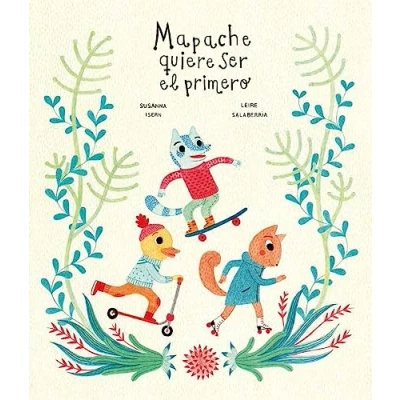 Afbeelding van Mapache Quiere Ser El Primero = Racoon Wants to Be First