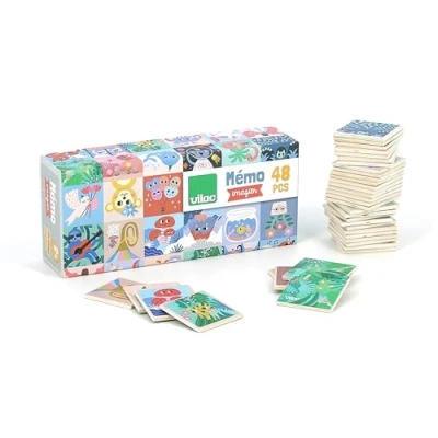 Afbeelding van Vilac Memo Michelle Carlslund, 8515S, meerkleurig