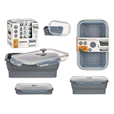 Afbeelding van Kinvara Lunchbox 1200ml Grijs