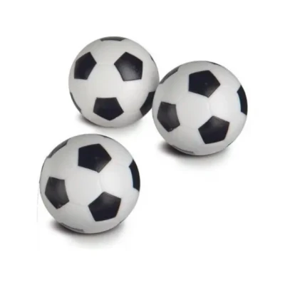 Afbeelding van Smoby Voetbaltafel Balletjes 3 stuks 34 mm Zwart &amp; Wit