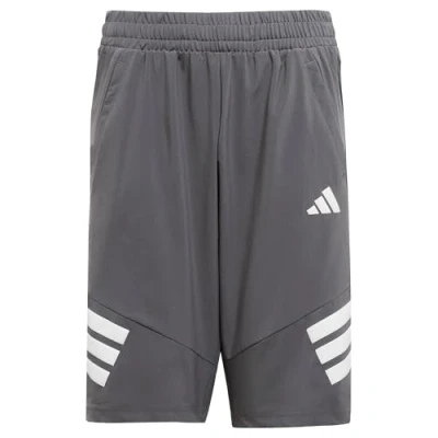 Afbeelding van adidas Sportswear Korte broeken voor kinderen, Maat: 140, Grey five white