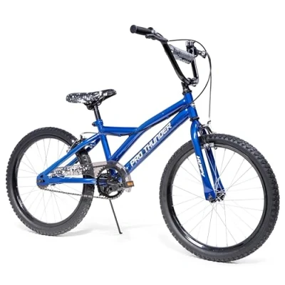 Afbeelding van Huffy Pro Thunder 20 Inch BMX Jongenfiets Blauw 6 11 jaar Kinderfiets Voor jongens en meisjes