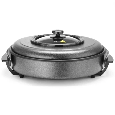 Afbeelding van Hendi Partypan, Aluminium, Zwart, 50øx19(h)cm, 239506
