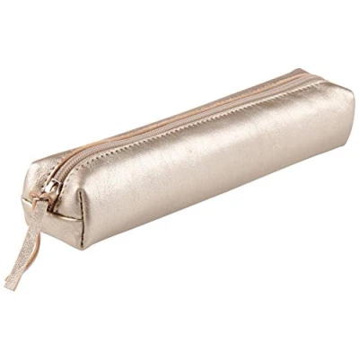 Afbeelding van Clairefontaine 400001C Slim etui (met parelmoer effect, 4 x 2,5 19,5 cm) 1 kersenrood 20 cm grijs