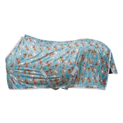 Afbeelding van HKM Vliegendeken Butterfly Lichtgrijs 75/125