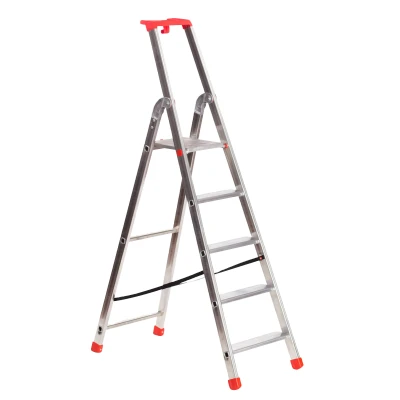 Afbeelding van Semi professionele trap enkel 1x5 treden inclusief platform