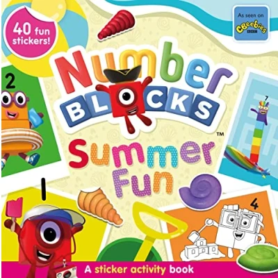 Afbeelding van Numberblock Sticker Books Numberblocks Summer Fun: A Activity Book