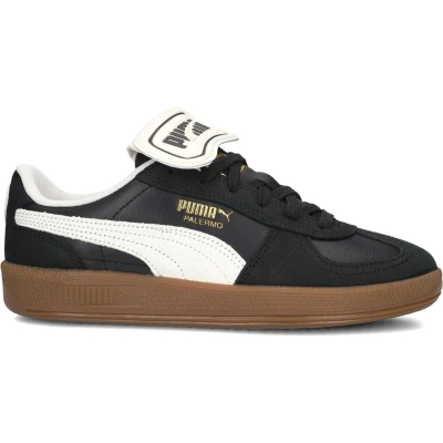 Afbeelding van Palermo Premium sneakers uniseks, Zwart/Wit, Maat 36 PUMA