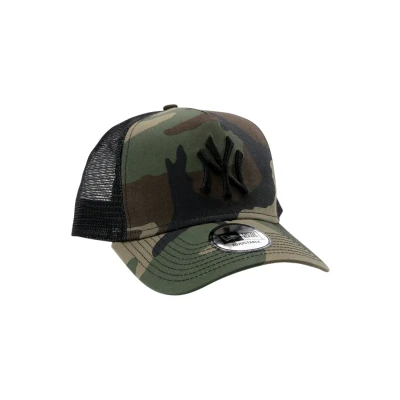 Afbeelding van New York Yankees Clean Camo A Frame Trucker Cap