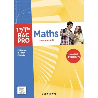 Afbeelding van MATHEMATIQUES GROUPEMENT C 1RE TLE BAC PRO POCHETTE ELEVE