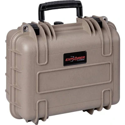 Afbeelding van Explorer Cases Outdoor koffer 3317HL.D desert tan with pick &amp; pluck foam (b x h d) 33 24 17 cm Zand