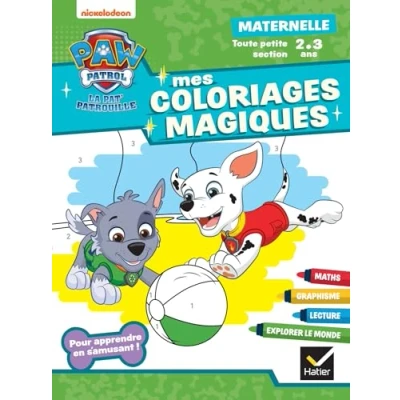 Afbeelding van MON COLORIAGE MAGIQUE PAT&#039;PATROUILLE TPS (2 ANS)