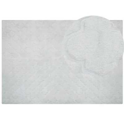 Afbeelding van Beliani GHARO Shaggy vloerkleed Grijs 80 x 150 cm Polyester