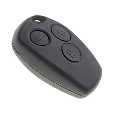 Afbeelding van JONGO sleutelbehuizing zonder lemmet, compatibel met Renault Clio 3, Kangoo, Master, Modus en Trafic Plip voor auto, afstandsbediening 3 toetsen