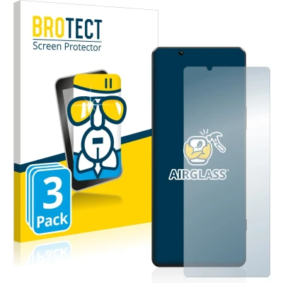 Afbeelding van BROTECT Screenprotector voor Sony Xperia 5 IV Folie Beschermfolie Beschermglas transparant (3 Stuks)