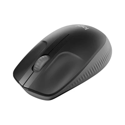 Image de Souris sans fil ergonomique Logitech M190 récepteur USB Noir