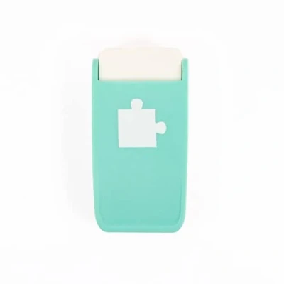 Afbeelding van Craftelier Multimateriaal puzzelstukvormige perforator voor scrapbooking decoratie en knutselprojecten Geschikt verschillende materialen Puzzelstukgrootte: 2,5