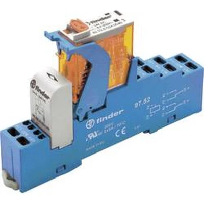 Afbeelding van Finder 4C.51.8.230.0060 Relaismodule Nominale spanning: 230 V/AC Schakelstroom (max.): 10 A 1x wisselcontact 1 stuk(s)
