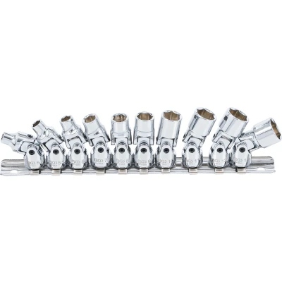 Afbeelding van BGS Cardan doppenset 1/4&quot; 5 13 mm, 10 delig