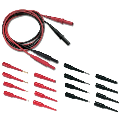 Afbeelding van Fluke TL82 Meetsnoerenset [Banaanstekker 4 mm Banaanstekker mm] Rood, Zwart 1 stuk(s)
