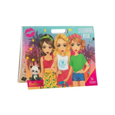 Afbeelding van Creative Craft Group Kleurboek met Stickers, 25 Kleurplaten