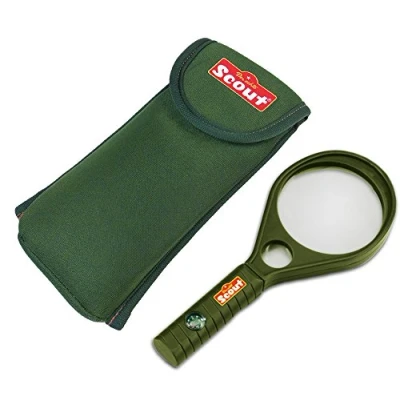 Afbeelding van Happy People 19338 Echt Scoutvergrootglas, 6 x 60 mm 8 16 mm, groen
