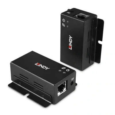 Afbeelding van LINDY 2 Port USB 2.0 Cat.6 extender via netwerkkabel RJ45 50 m