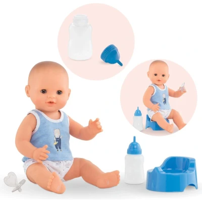 Afbeelding van Corolle babypop Paul bad en plaspop 36cm