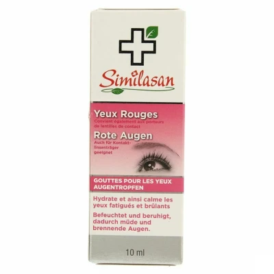 Afbeelding van Similasan Rode Ogen Oogdruppels Flacon 10ml