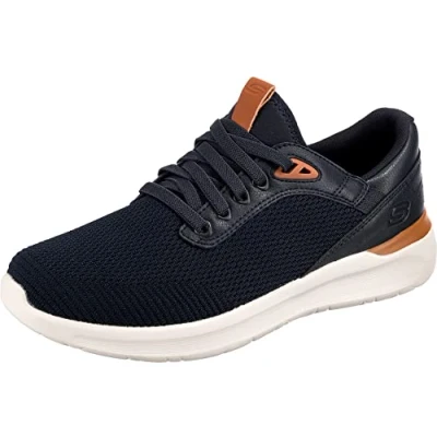 Afbeelding van Skechers Lattimore Sneakers voor heren, Marineblauw synthetisch mesh