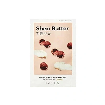 Afbeelding van Missha Airy Fit Sheet Mask (Shea Butter) Gezichtsmasker