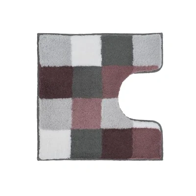 Afbeelding van Kleine Wolke Toiletmat Caro oudroze 55x55cm