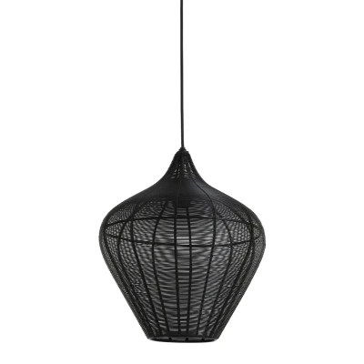 Afbeelding van Alvaro hanglamp Ø36 cm metaal zwart