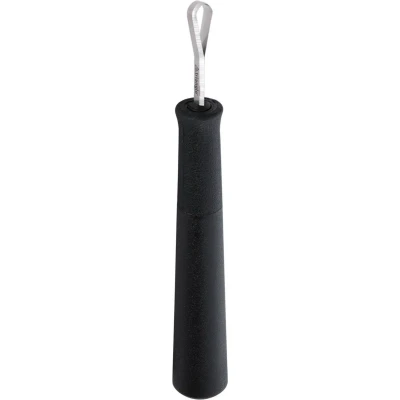 Afbeelding van Triangle Professioneel Kerf en Decoreermes Lusvormig Lemmet 13 cm Zwart