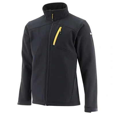 Afbeelding van Caterpillar CAT Workwear Essentials Winddichte werkjas voor heren, zwart.