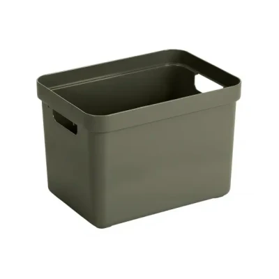 Afbeelding van Sigma home box 18 liter donkergroen 35,2x25,3x24,3 cm Groen Polypropyleen