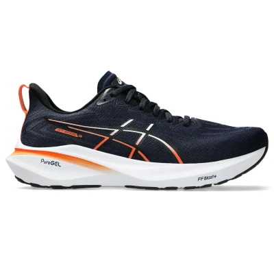 Afbeelding van Asics GT2000 13 Hardloopschoenen voor op de weg, Heren, Maat: 48, Midnight/black Textiel/ synthetisch