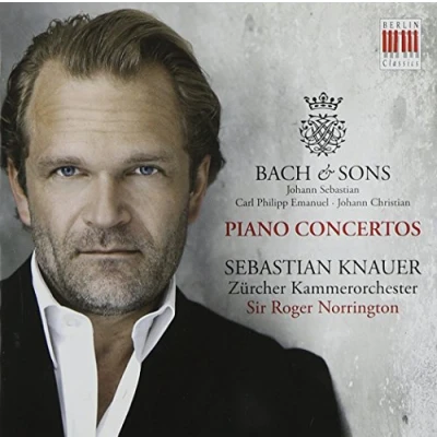Afbeelding van Sebastian Knauer Bach &amp; Sons Piano Concertos (CD)