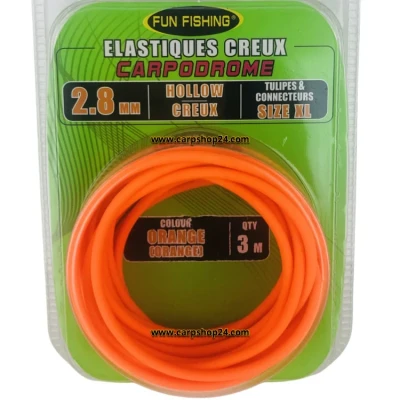 Afbeelding van Fun Fishing Elastiek Hollow 3m Maat : 2.8mm XL