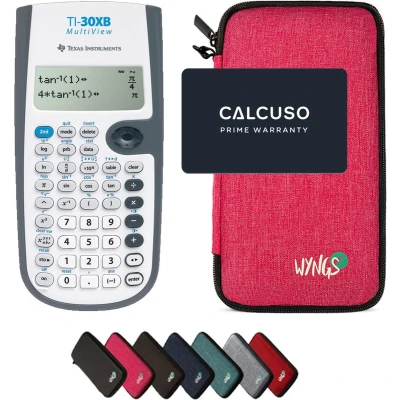 Afbeelding van CALCUSO Sparpaket Pink vom Taschenrechner TI 30XB MultiView