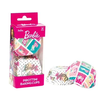 Afbeelding van Cupcake Cups Barbie #2 Ø50x32(h)mm 36 stuks