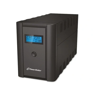 Afbeelding van PowerWalker VI 1200 SHL Schuko Line interactive 1,2 kVA 600 W 4 AC uitgang(en)