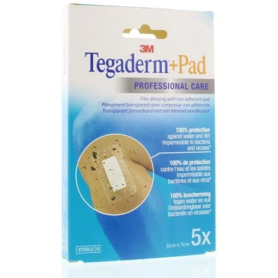 Afbeelding van 3M Tegaderm+Pad 5X7 Cm