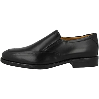Afbeelding van Geox UOMO Federico Instappers, Heren, Maat: 42.5, Black Leer