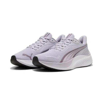 Afbeelding van PUMA Pounce Lite Hardloopschoenen voor op de weg, uniseks, Lilac Crush Pruim Wit