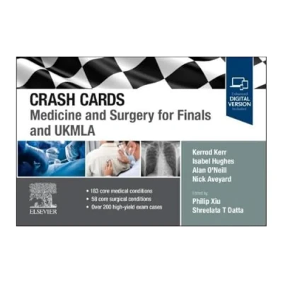 Afbeelding van Crash Cards: Medicine and Surgery for Finals UKMLA